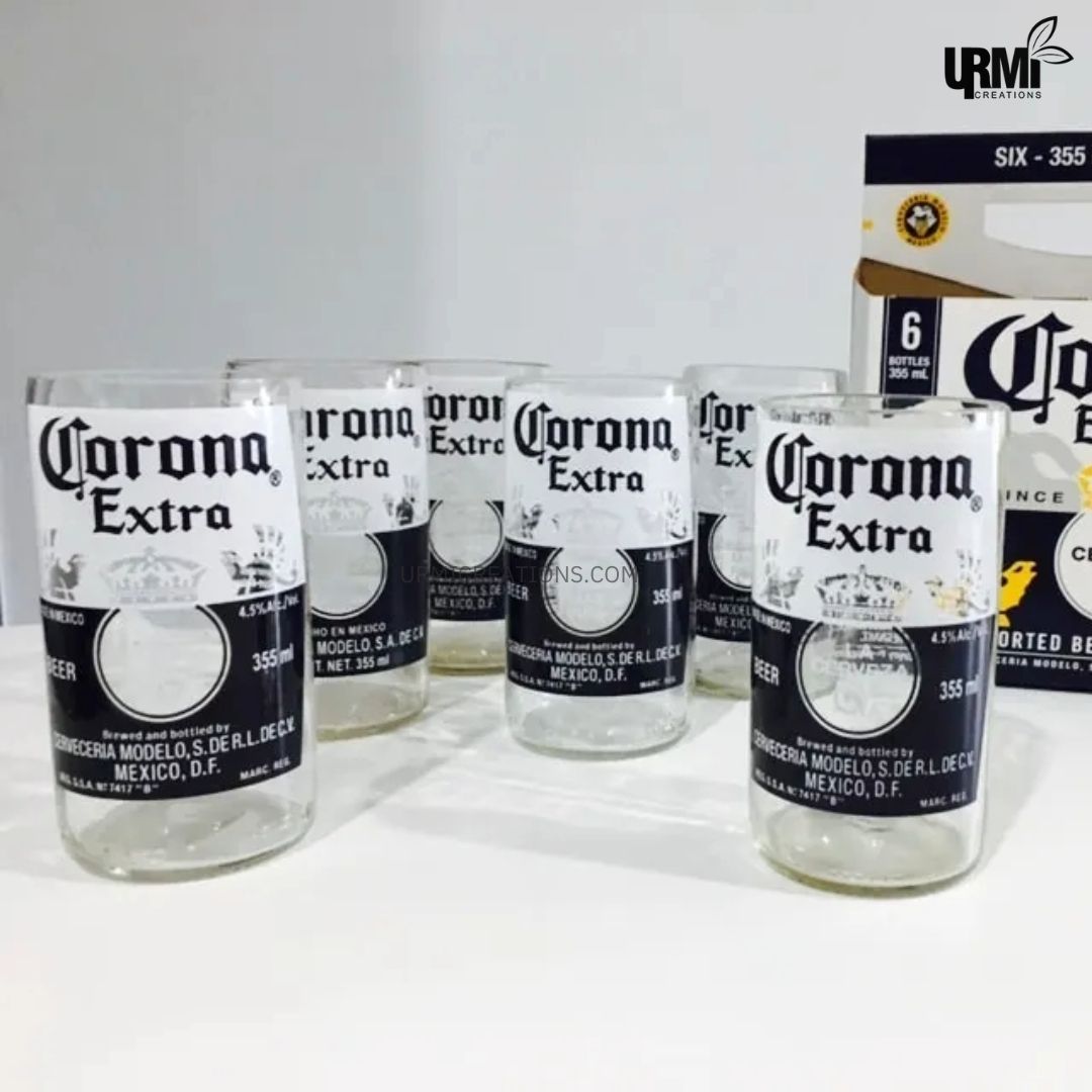 Corona Glasses { Set Of 6 }